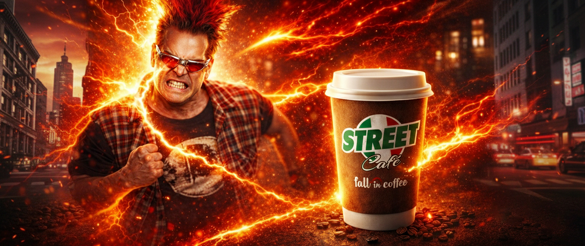 Superhero – Street Cafe